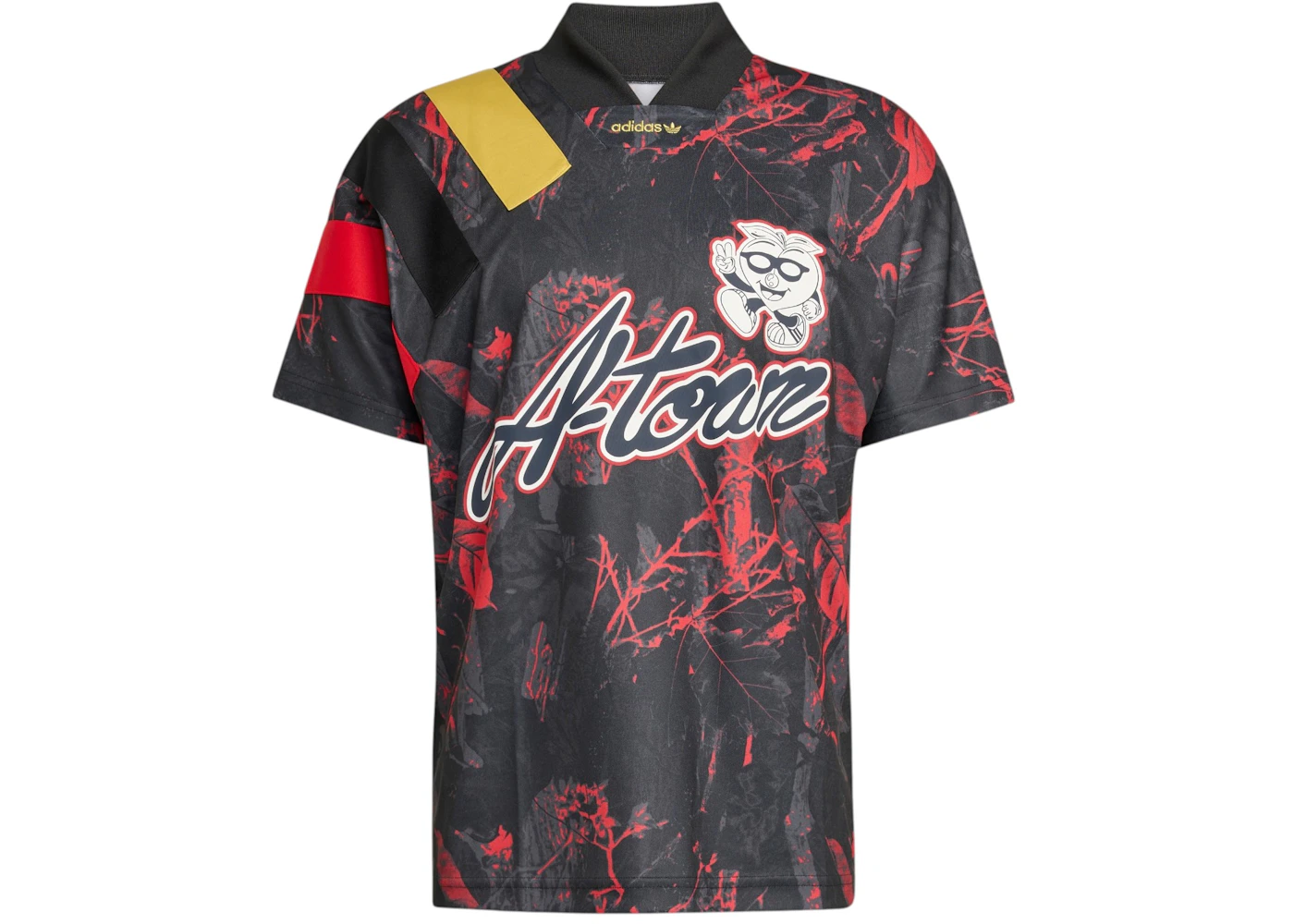 adidas FIFA World Cup 26 Host City Atlanta Graphic Jersey Black/Better Scarlet