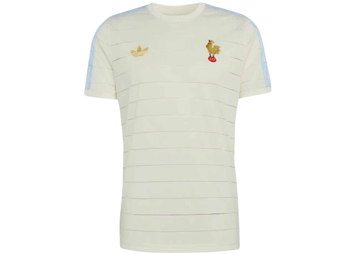 adidas France Rugby 120 Years Crunch T-shirt Off White