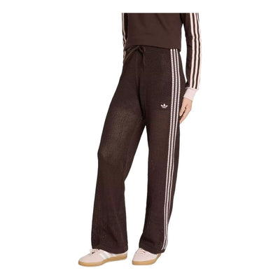 (WMNS) adidas Originals Knitted Crochet Firebird Track Pants Asia Sizing 'Aurora Coffee'