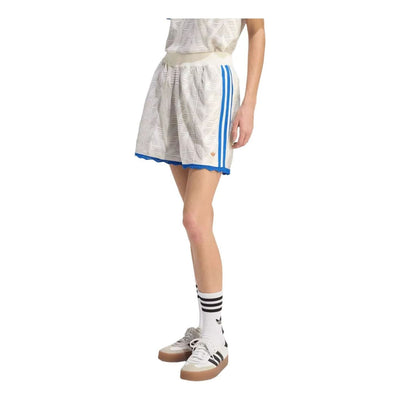 (WMNS) adidas Originals Firebird Open-Knit Crochet Loose Shorts Asia Sizing 'Off White Chalk Pearl'