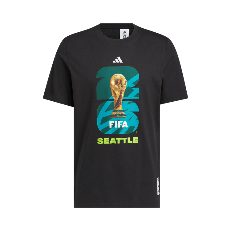 Adidas FIFA World Cup 26 Host City Seattle Graphic T-Shirt 'Black'