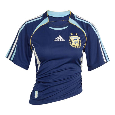 (WMNS) adidas Argentina Reconstructed Bringback Jersey Asia Sizing 'Dark Blue'