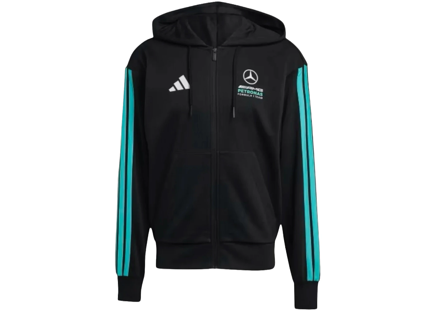 adidas Mercedes AMG Petronas Formula 1 Team DNA Full Zip Hoodie