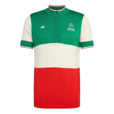 adidas x Mercedes - AMG Petronas Formula 1 Team Giro Di Mercedes Merino T-Shirt 'Green   White   Red'