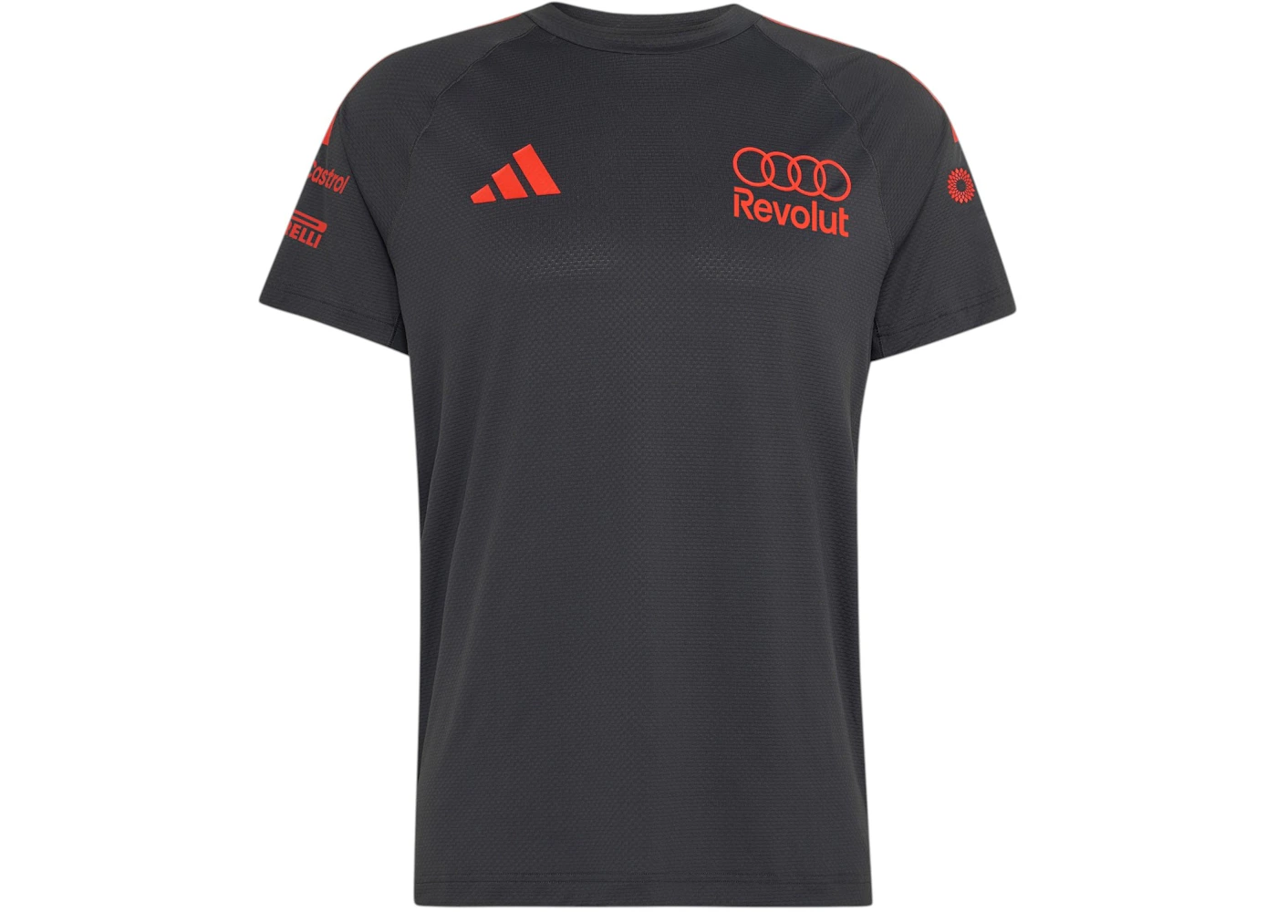 adidas Audi Revolut F1 Team Mechanics Jersey Utility Black/Hi-Res Red