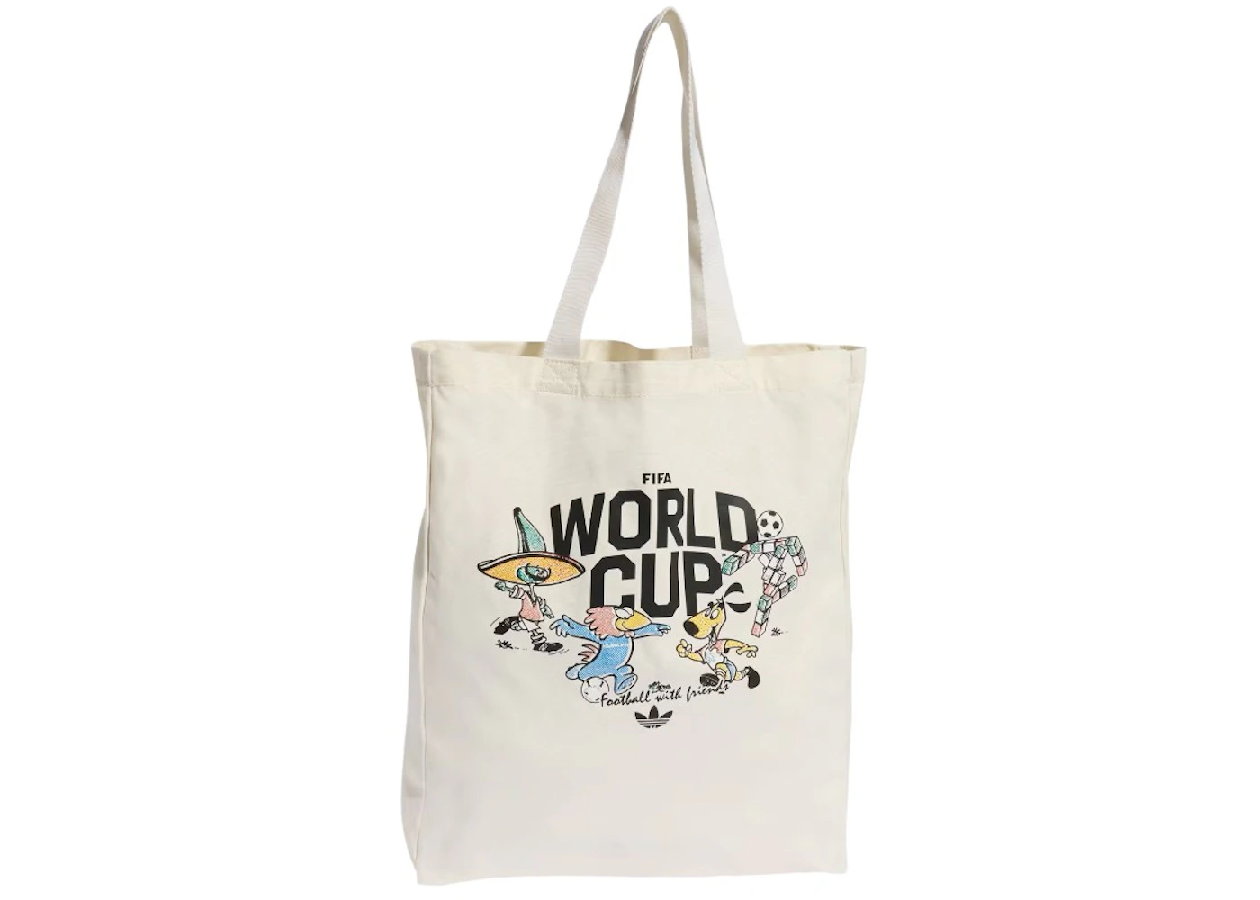 adidas FIFA World Cup 2026 Mascot Tote Cloud White