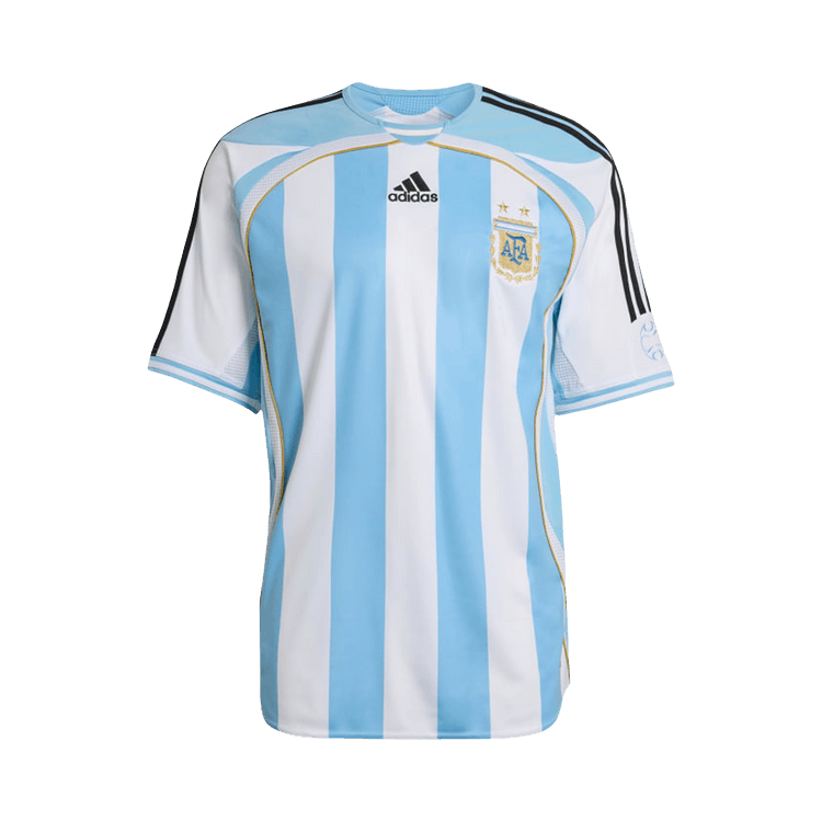 Adidas Argentina Home Jersey 2006 'White/Clear Blue'