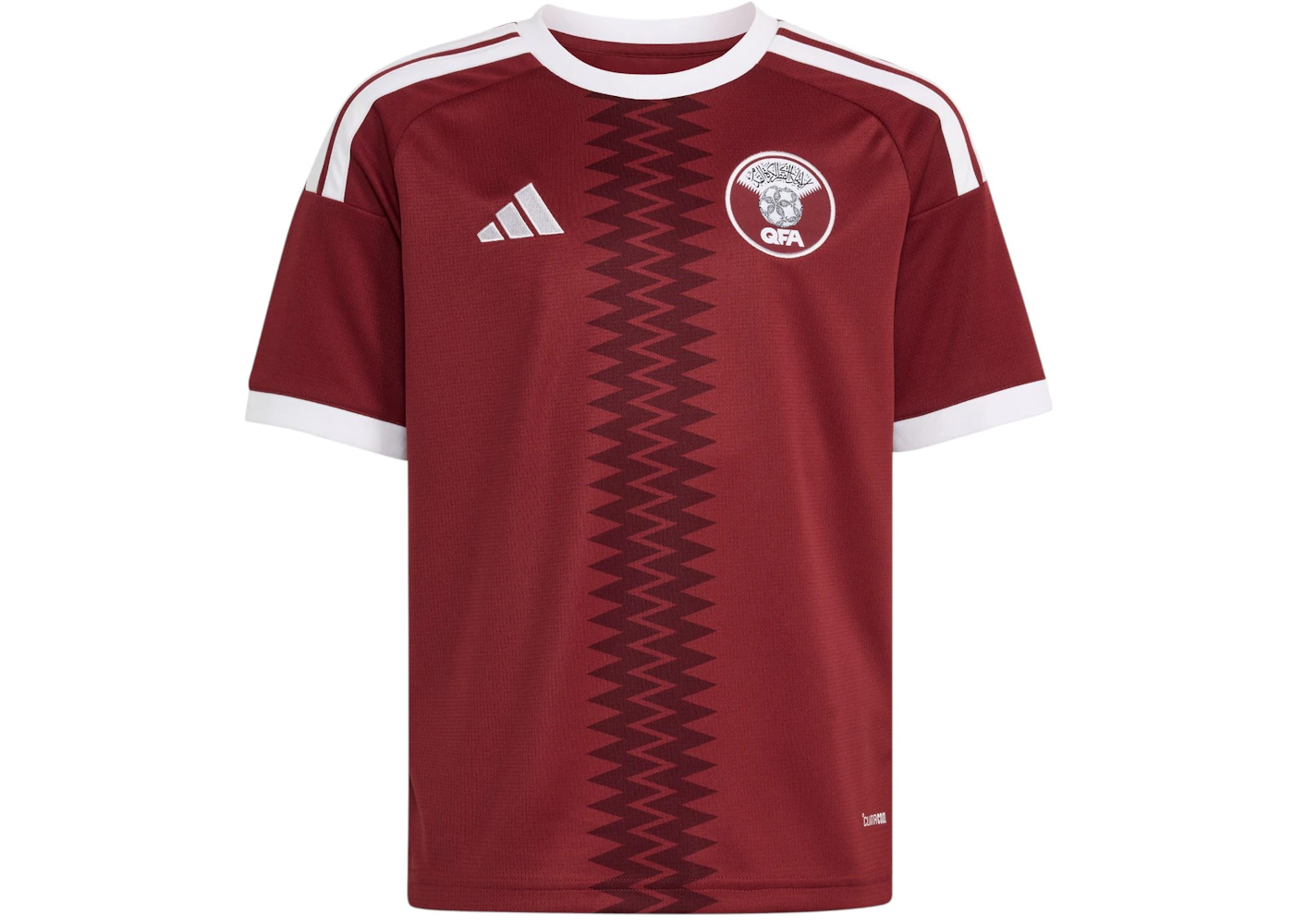 adidas Kids Qatar 26 Home Jersey Noble Maroon