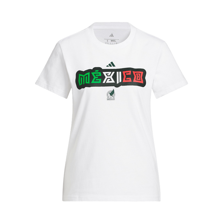 Adidas FIFA World Cup 26 Mexico Home Graphic Tee 'White'