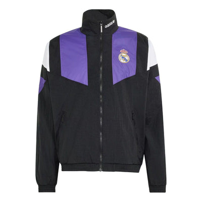 adidas Real Madrid EQT Tracksuit Top Asia Sizing 'Black'