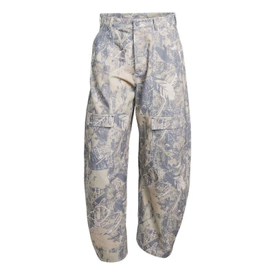 adidas Canvas Cargo Work Pants 'Putty Grey Grey Three Wonder Beige'