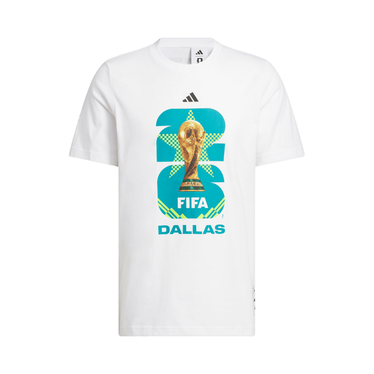 Adidas FIFA World Cup 26 Host City Dallas Graphic T-Shirt 'White'