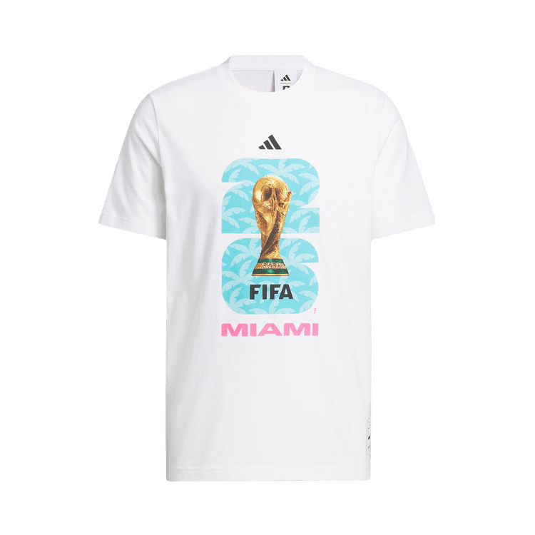Adidas FIFA World Cup 26 Host City Miami Graphic T-Shirt 'White'