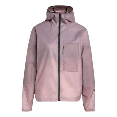 (WMNS) adidas Terrex Xperior Clima365 Light Windweave Jacket Asia Sizing 'Magic Mauve Black'