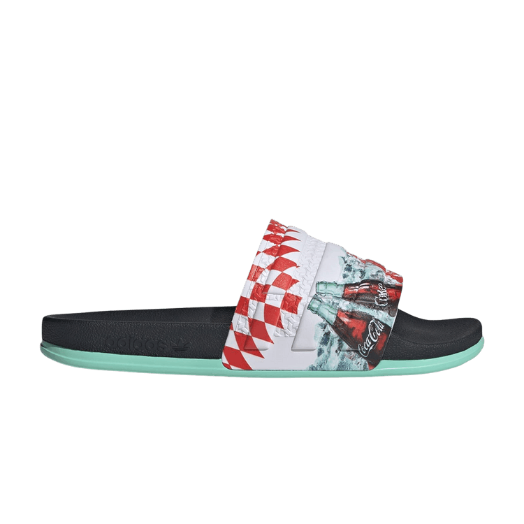 Coca-Cola x adidas Adilette OG CF Slide 'Black White'