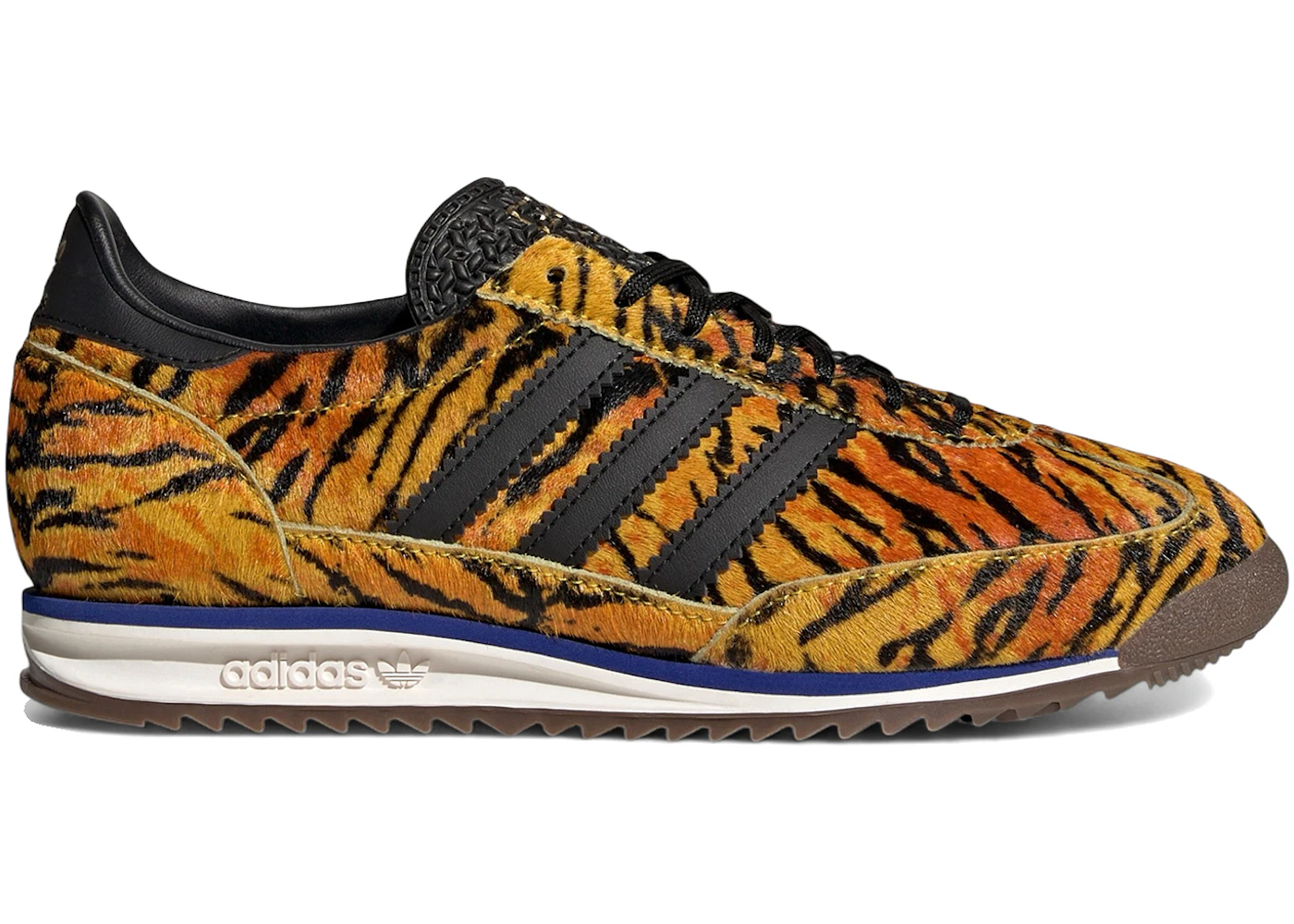 adidas SL 72 OG Yellow Core Black Lucid Blue (Women's)