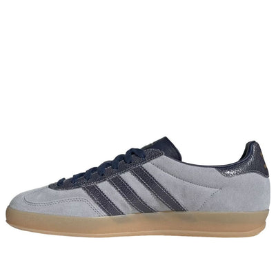 adidas Gazelle Indoor 'Halo Silver Night Indigo Gum'