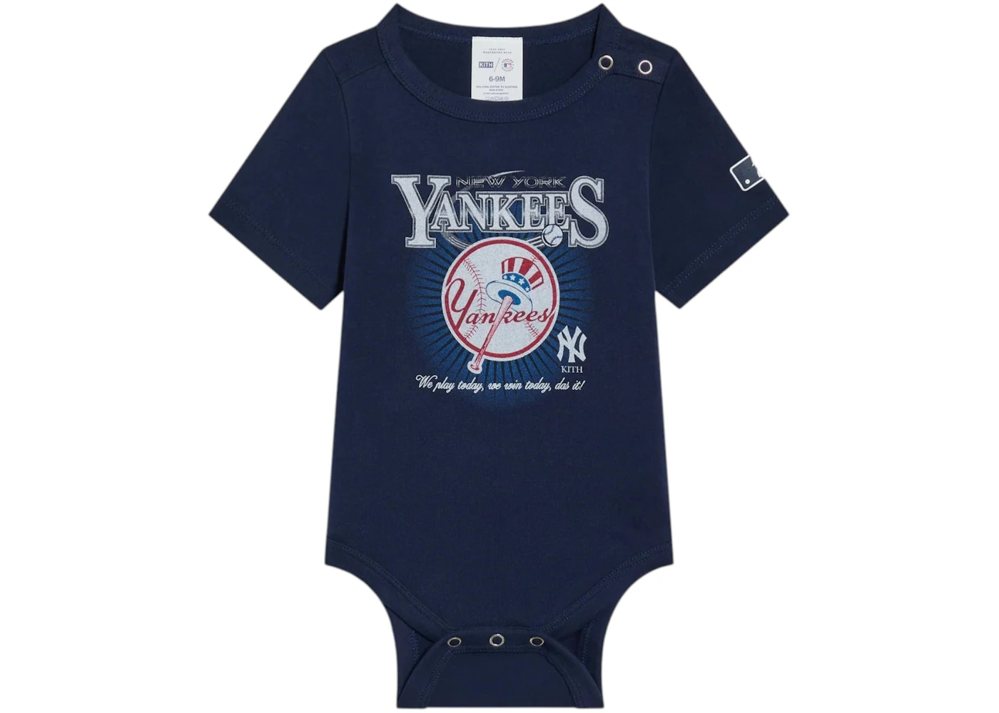 Kith x New York Yankees Baby Legacy Bodysuit Nocturnal