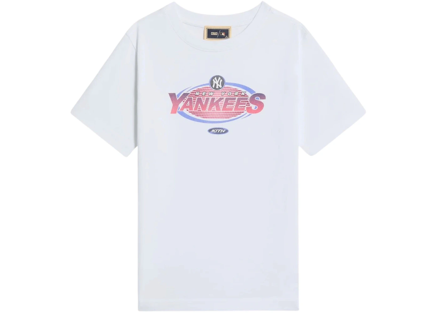 Kith x New York Yankees Kids Retro Tee White