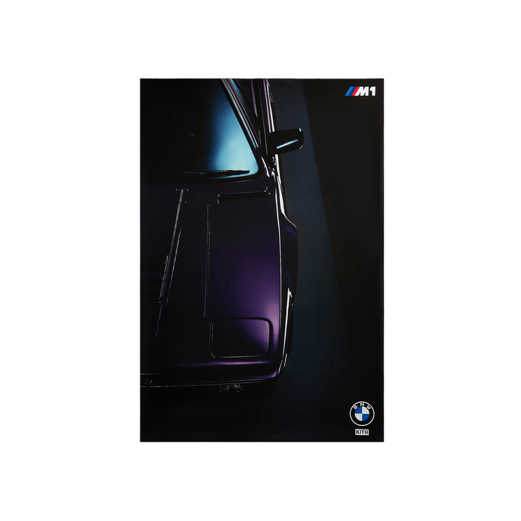 Kith For BMW 1981 M1 E26 Poster 'Multicolor'