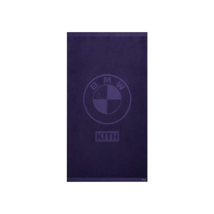Kith For BMW Jacquard Towel 'Techno Violet'