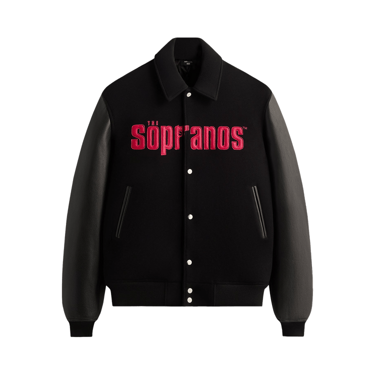 Kith For The Sopranos Varsity Jacket 'Black'