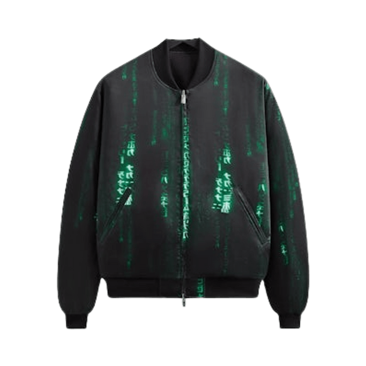 Kith For The Matrix Vance Satin Bomber Jacket 'Black'