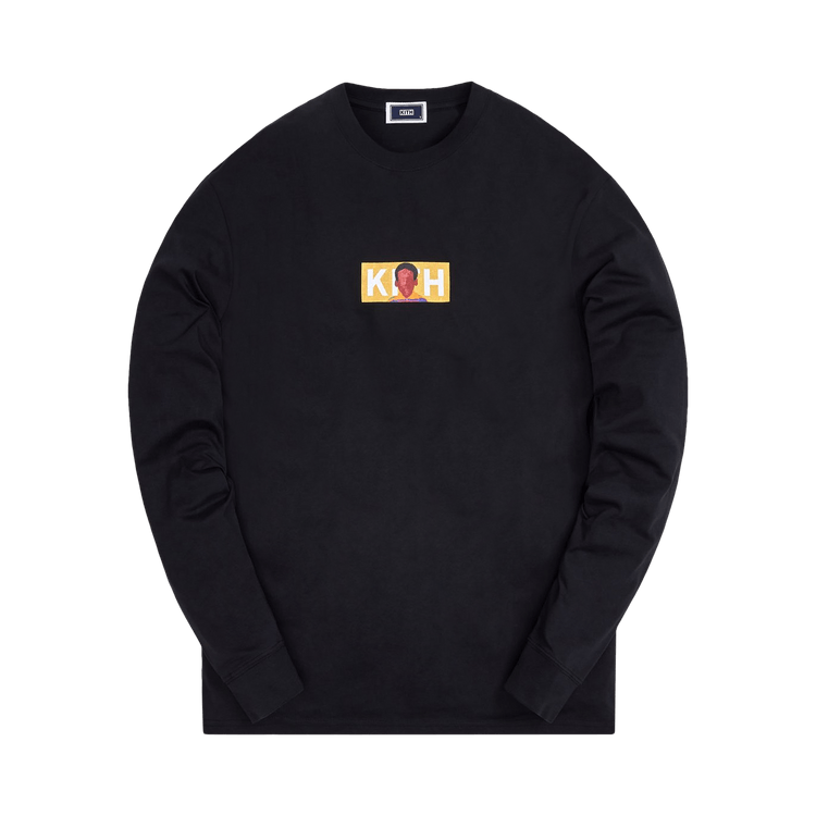 Kith For Shaina McCoy Classic Logo Long-Sleeve Tee 'Black'