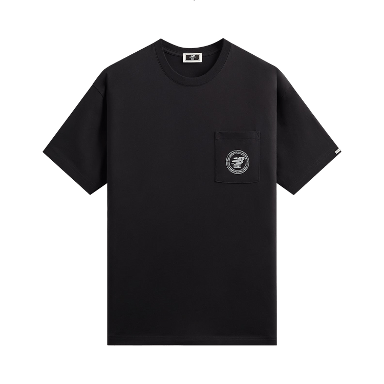 Kith x New Balance Crest Pocket Tee 'Black'