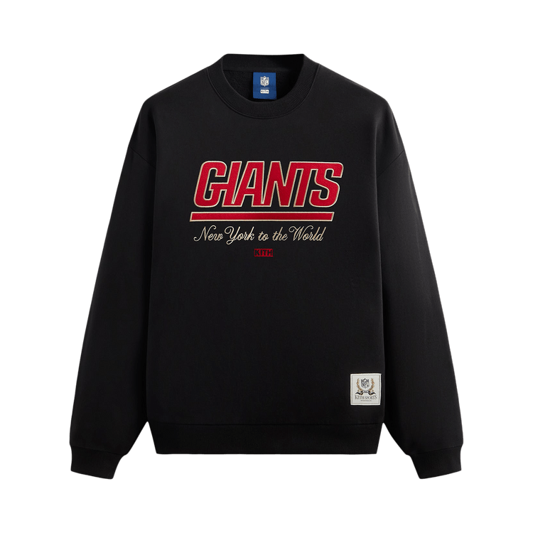 Kith For The NFL: Giants Nelson Vintage Crewneck 'Black'