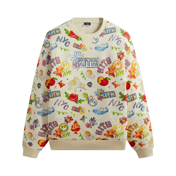 Kith Sketchbook Nelson Crewneck 'Sandrift'