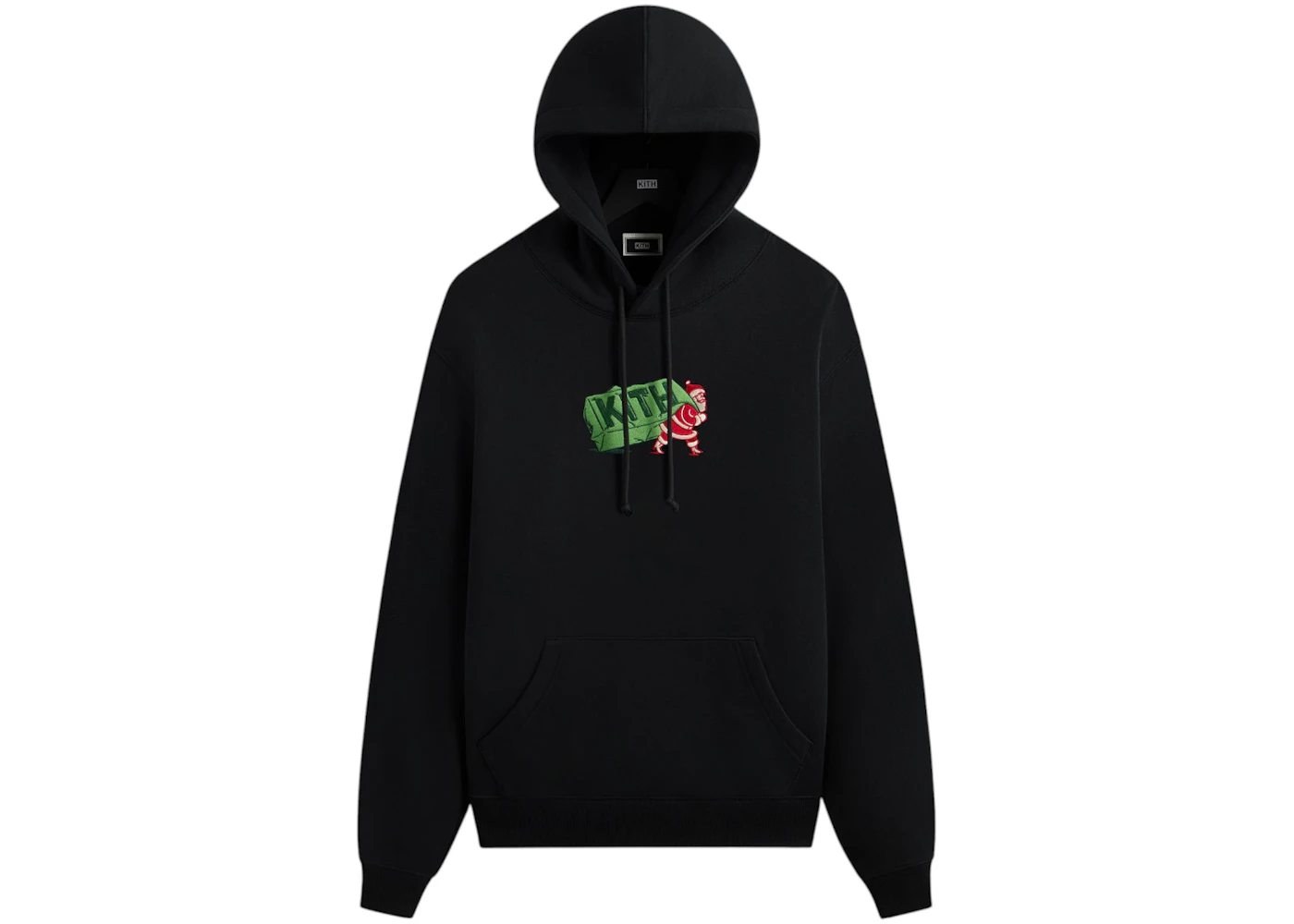 Kith Kithmas Comic Santa Williams III Hoodie Black