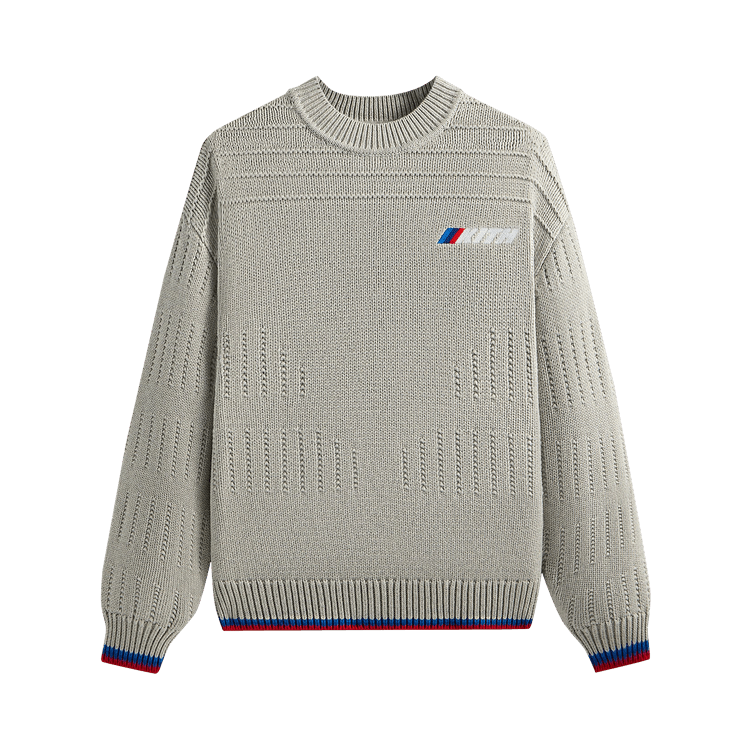 Kith x BMW Sven Crewneck Sweater 'Light Heather Grey'