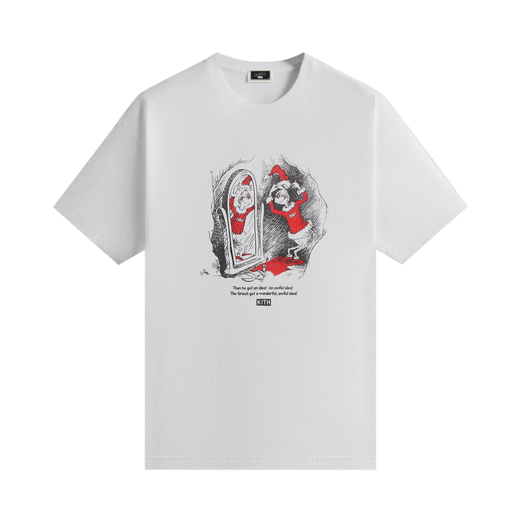 Kith x The Grinch Santa Vintage Tee 'White'