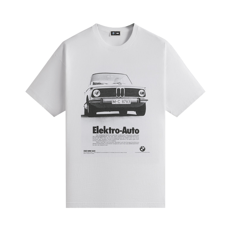 Kith x BMW Electro Auto Vintage Tee 'White'