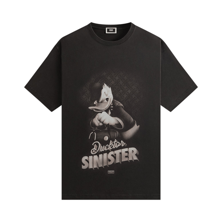 Kith x Disney Donald Duck Sinister Vintage Tee 'Black'