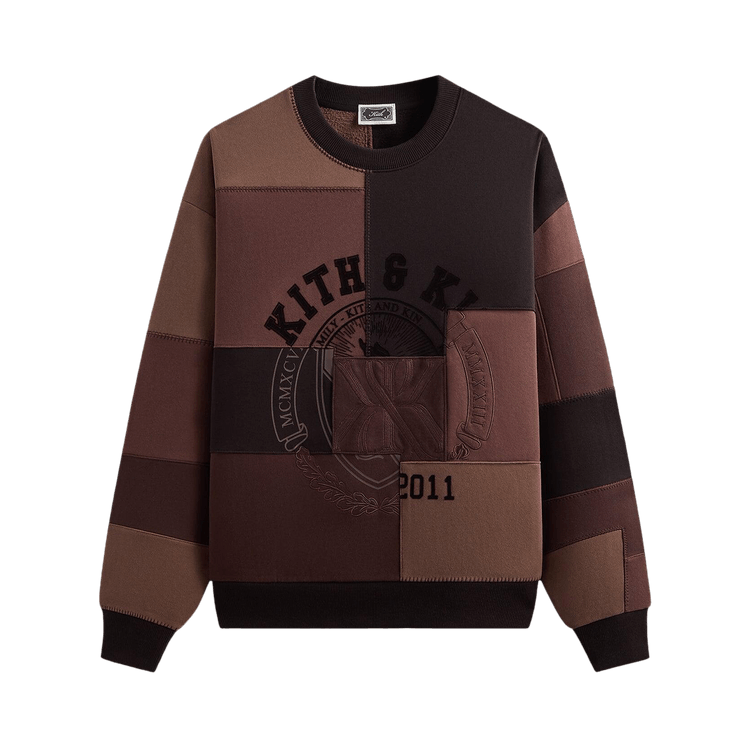 Kith Patchwork Fleece Nelson Crewneck 'Studio'