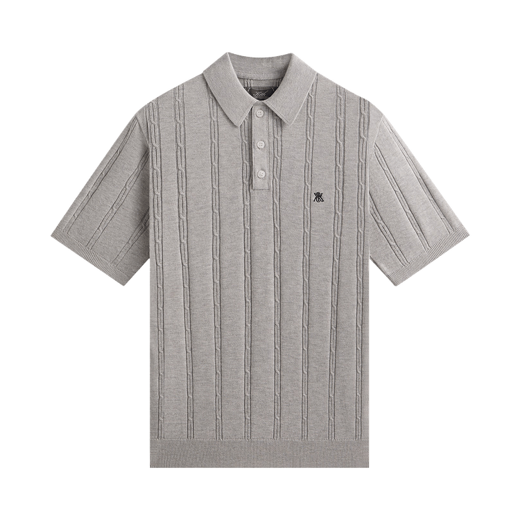 Kith Tilden Polo 'Light Heather Grey'
