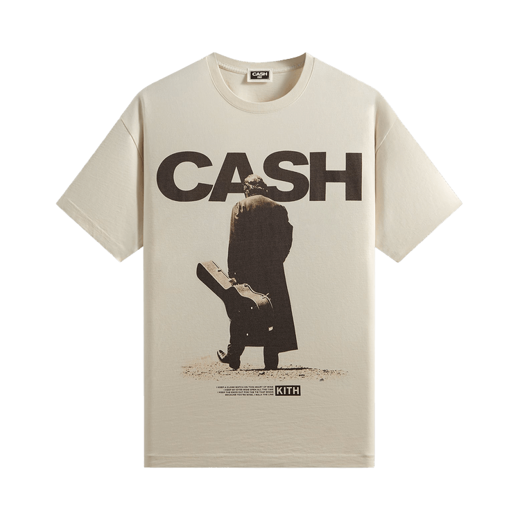 Kith Records For Johnny Cash Solo Desert Vintage Tee 'Muslin'