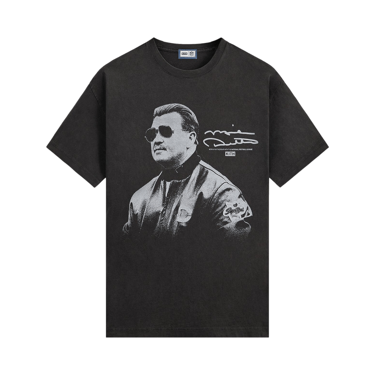 Kith For The NFL Mike Ditka Vintage Jones Tee 'Black'