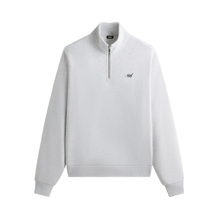 Kith Nelson Quarter Zip 'Light Heather Grey'