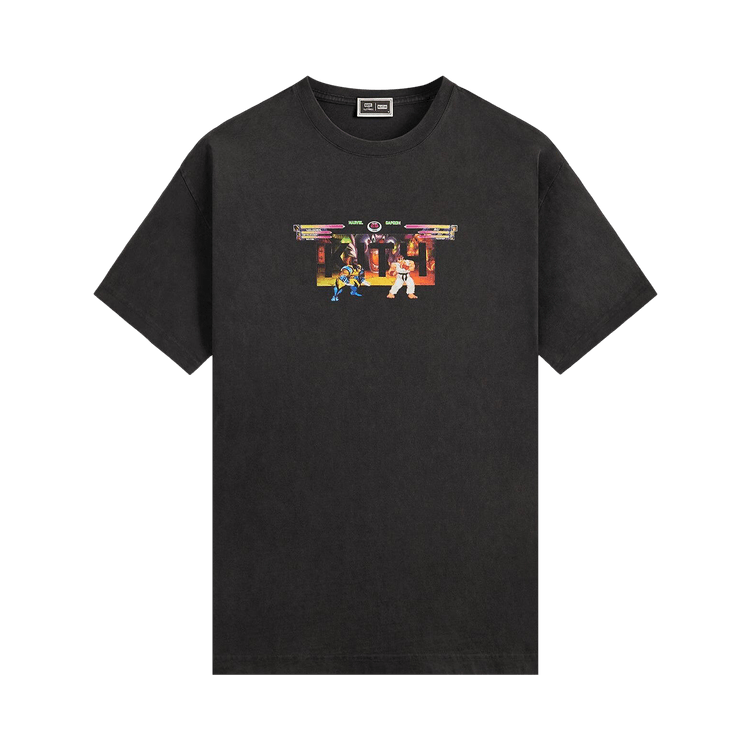Kith x Marvel vs. Capcom Circus Vintage Tee 'Black'