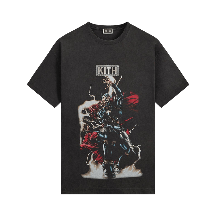Kith x Marvel Thor Vintage Tee 'Black'