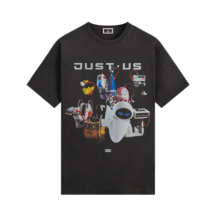 Kith x Disney For Pixar Wall-E Just Us Vintage Tee 'Black'