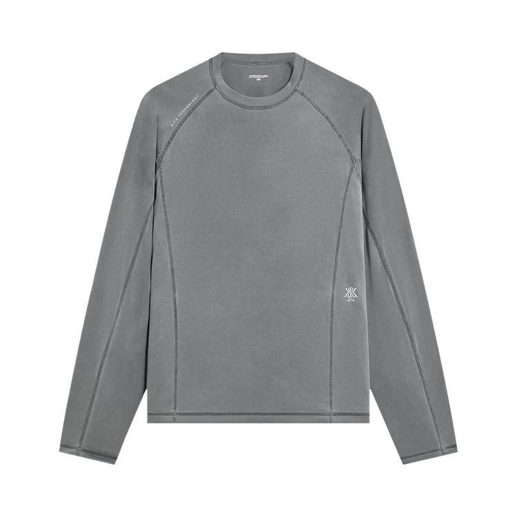 Kith Garment-Dyed Paneled Donovan Tee 'Shadow'