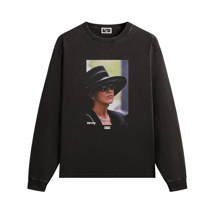 Kith For The Sopranos Carmela Vintage Long Sleeve Tee 'Black'