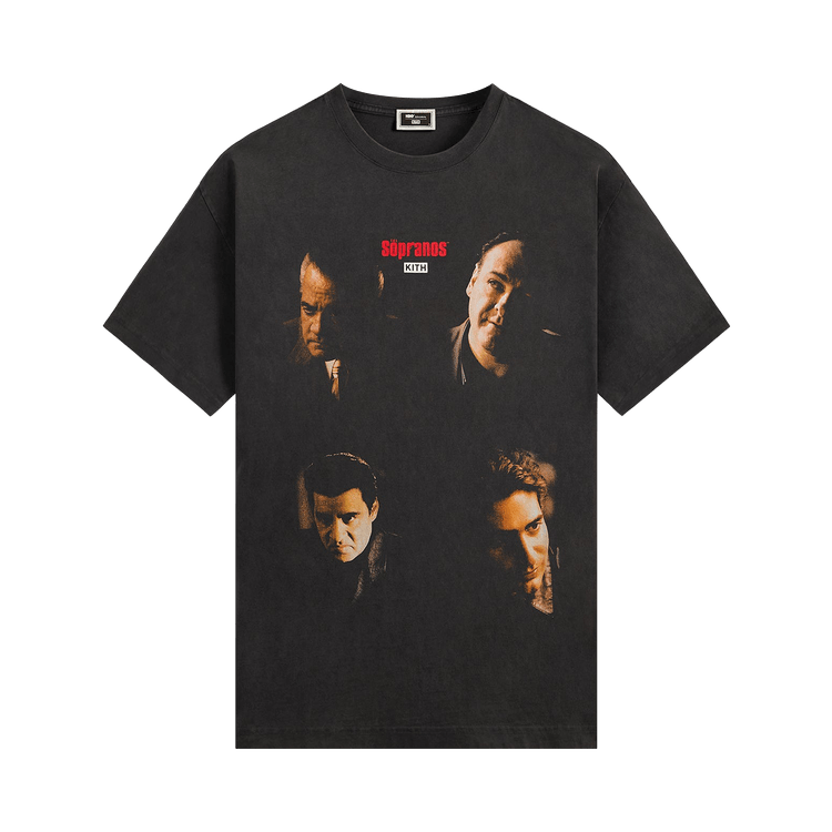 Kith For The Sopranos Characters Vignette Vintage Tee 'Black'