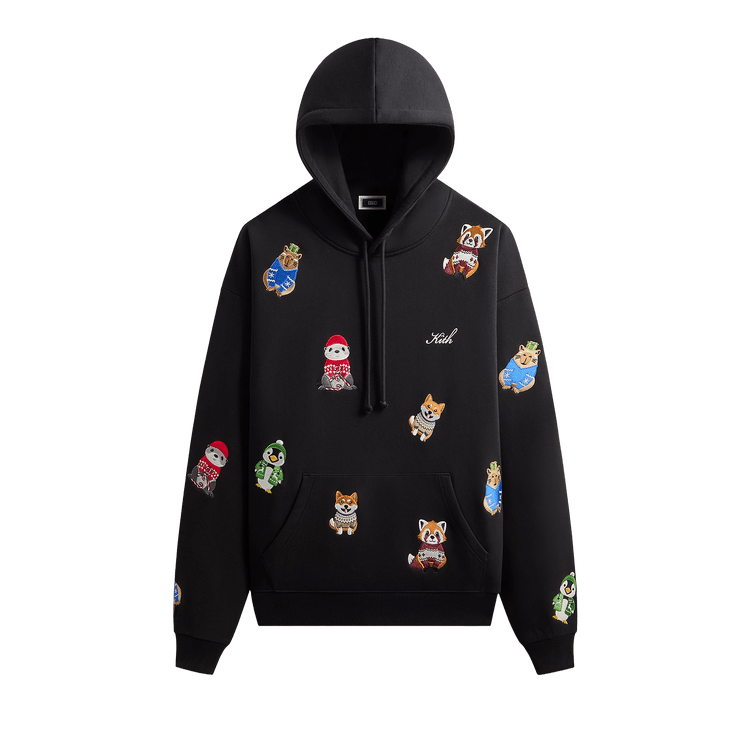 Kith Kithmas Animal Character Nelson Hoodie 'Black'
