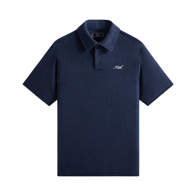 Kith Textured Towel Terry Heathrow Polo 'Nocturnal'