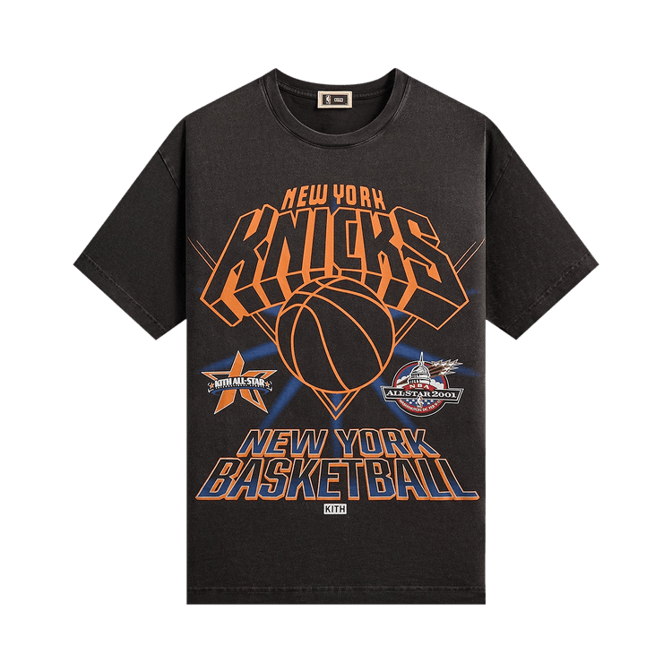 Kith For NBA All-Star New York Knicks Vintage Tee 'Black'